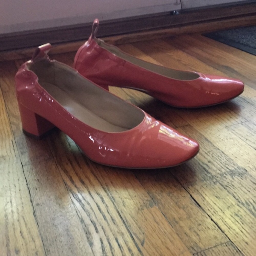 [Everlane] Patent Peach Day Heel